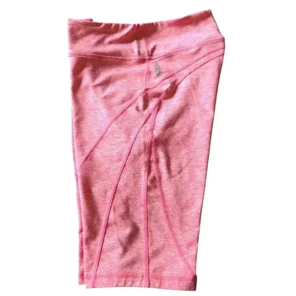 Free People  Baby Biker Shorts Heather Coral, Size S/P #081 - Picture 2 of 5